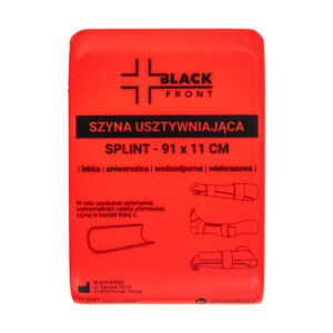 Szyna unieruchamiająca SPLINT 11×91 cm, kolor czerwony