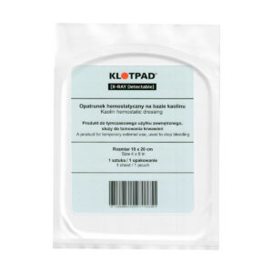 Opatrunek hemostatyczny KLOTPAD 10 x 20 cm