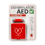 Tablica ścienna do defibrylatora AED Reanibex 100 Tablica ścienna do defibrylatora AED Reanibex 100