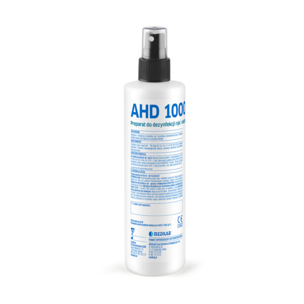 Płyn do dezynfekcji rąk i skóry AHD 1000, 250 ml Płyn do dezynfekcji rąk i skóry AHD 1000, 250 ml