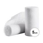 Bandaż, opaska podtrzymująca dziana 4m x 5cm Bandaż, opaska podtrzymująca dziana 4m x 5cm