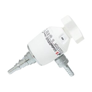 Dozownik / regulator tlenowy z króćcem (R-100-T | tworzywo)