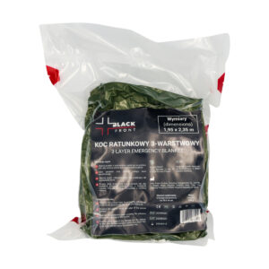 Koc ratunkowy 3-warstwowy Black Front
