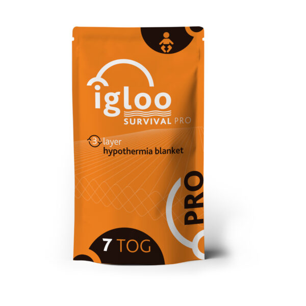Koc termiczny Igloo Pro Pomarańczowy – Baby Koc termiczny Igloo Pro Pomarańczowy – Baby