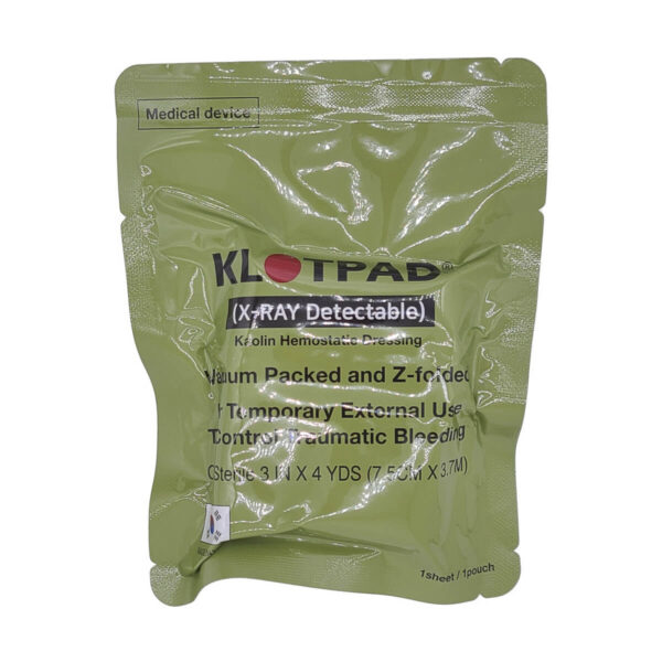 Opatrunek hemostatyczny KLOTPAD Z-Fold Opatrunek hemostatyczny KLOTPAD Z-Fold