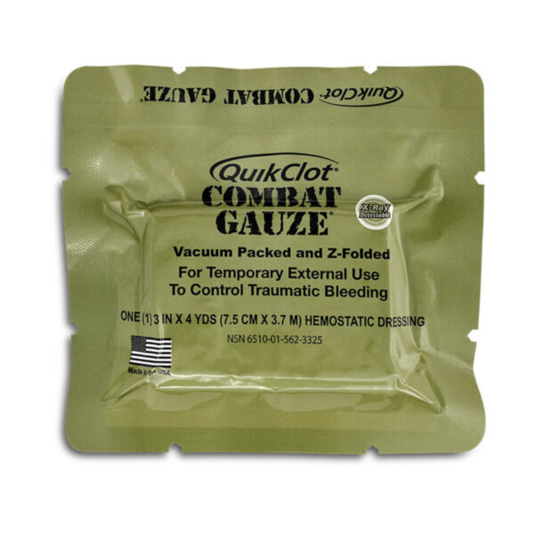 Opatrunek hemostatyczny QuikClot Combat Gauze Opatrunek hemostatyczny QuikClot Combat Gauze