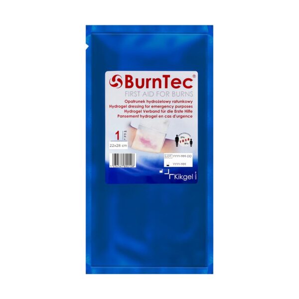 Opatrunek hydrożelowy BurnTec 22 x 28 cm Opatrunek hydrożelowy BurnTec 22 x 28 cm