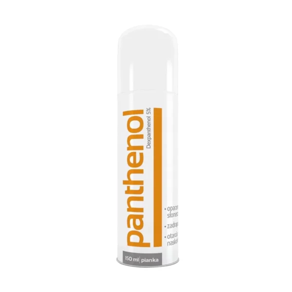 Pianka łagodząca oparzenia Panthenol 5% 150 ml Pianka łagodząca oparzenia Panthenol 5% 150 ml