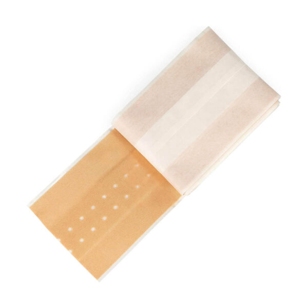 Plaster tkaninowy z opatrunkiem 1 m x 6 cm Plaster tkaninowy z opatrunkiem 1 m x 6 cm