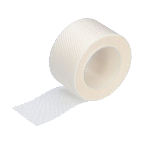 Przylepiec ze sztucznego jedwabiu 2,5 cm x 5 m Przylepiec ze sztucznego jedwabiu 2,5 cm x 5 m