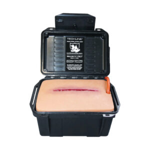 Trenażer tamowania krwotoku – rana cięta (Techline – Laceration in a Box®)