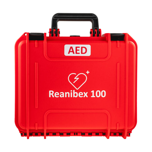 Walizka ochronna IP67 do defibrylatora AED Reanibex 100 Walizka ochronna IP67 do defibrylatora AED Reanibex 100
