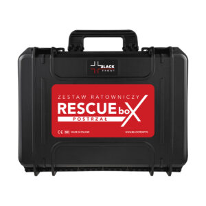 Walizkowy zestaw ratowniczy RESCUEbox – POSTRZAŁ