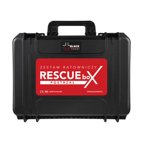 Walizkowy zestaw ratowniczy RESCUEbox – POSTRZAŁ Walizkowy zestaw ratowniczy RESCUEbox – POSTRZAŁ