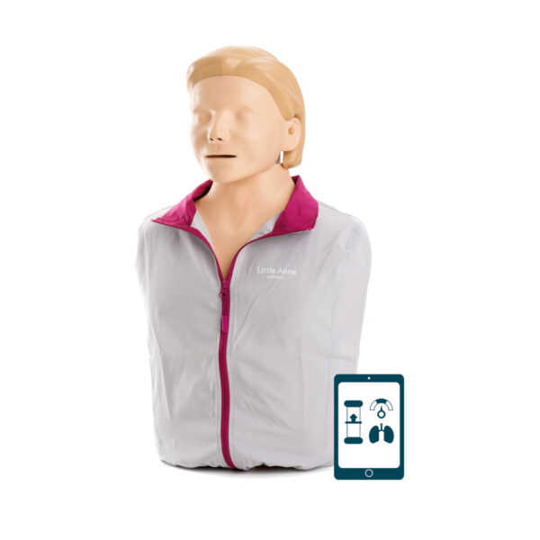 Zestaw – fantom osoby dorosłej Laerdal Little Anne QCPR + defibrylator szkolenio Zestaw – fantom osoby dorosłej Laerdal Little Anne QCPR + defibrylator szkoleniowy Shenzhen XFT-120C+
