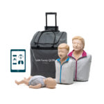 Zestaw – fantomy Laerdal Little Family QCPR + defibrylator szkoleniowy Shenzhen XFT-120C+