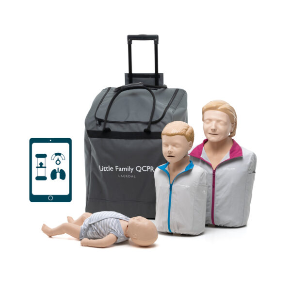 Zestaw – fantomy Laerdal Little Family QCPR + defibrylator szkoleniowy Shenzhen Zestaw – fantomy Laerdal Little Family QCPR + defibrylator szkoleniowy Shenzhen XFT-120C+