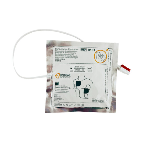 Elektrody dla dorosłych do defibrylatora Cardiac Science Powerheart G3 Elektrody dla dorosłych do defibrylatora Cardiac Science Powerheart G3